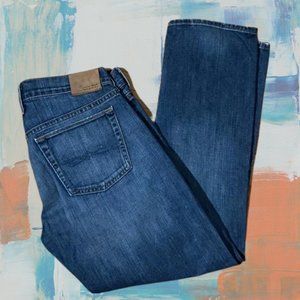 Lucky Brand Dylan Boyfriend Jeans Crop